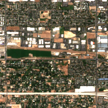 DataSite Boise site on 2018-09-04, Sentinel-2 satellite true color