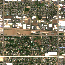 DataSite Boise site on 2020-07-15, Sentinel-2 satellite true color