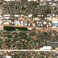 DataSite Boise site on 2022-07-25, Sentinel-2 satellite true color
