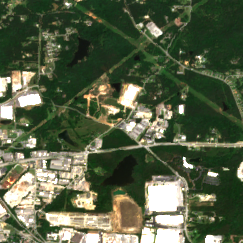 DC BLOX Atlanta East Hyperscale Campus site on 2025-05-22, Sentinel-2 satellite true color
