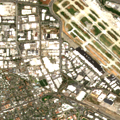 Digital Realty 2220 De La Cruz Boulevard site on 2024-05-03, Sentinel-2 satellite true color