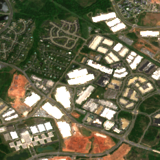 Digital Realty ACC5 site on 2018-05-24, Sentinel-2 satellite true color