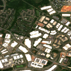 Digital Realty ACC5 site on 2024-09-09, Sentinel-2 satellite true color