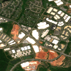 Digital Realty ACC7 site on 2018-05-24, Sentinel-2 satellite true color