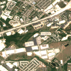 Digital Realty AUS1 site on 2020-08-14, Sentinel-2 satellite true color