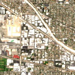 Digital Realty BUR10 site on 2020-07-12, Sentinel-2 satellite true color