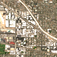 Digital Realty BUR10 site on 2025-08-30, Sentinel-2 satellite true color