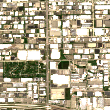 Digital Realty CH2 site on 2020-06-14, Sentinel-2 satellite true color