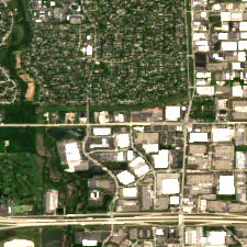 Digital Realty CH3 site on 2020-06-14, Sentinel-2 satellite true color