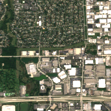 Digital Realty CH3 site on 2025-09-11, Sentinel-2 satellite true color