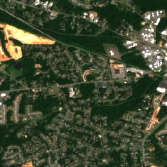 Digital Realty Charlotte Campus (Moores Chapel) site on 2022-05-11, Sentinel-2 satellite true color