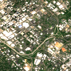 Digital Realty CLT10 site on 2020-05-03, Sentinel-2 satellite true color