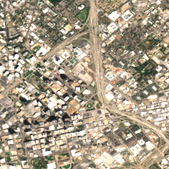 Digital Realty DFW10 site on 2018-08-25, Sentinel-2 satellite true color