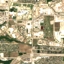 Digital Realty DFW11 site on 2022-06-20, Sentinel-2 satellite true color