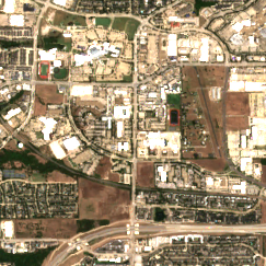 Digital Realty DFW11 site on 2024-09-10, Sentinel-2 satellite true color