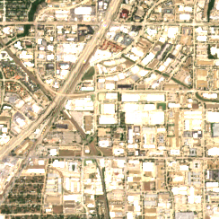 Digital Realty DFW16 site on 2018-07-31, Sentinel-2 satellite true color
