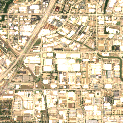 Digital Realty DFW17 site on 2018-07-31, Sentinel-2 satellite true color