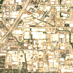 Digital Realty DFW18 site on 2018-07-31, Sentinel-2 satellite true color