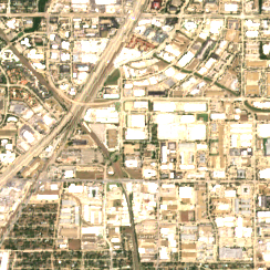 Digital Realty DFW25 site on 2018-07-31, Sentinel-2 satellite true color
