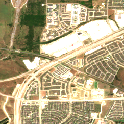 Digital Realty DFW26 site on 2022-07-10, Sentinel-2 satellite true color