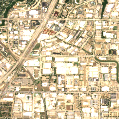 Digital Realty DFW28 site on 2018-07-31, Sentinel-2 satellite true color