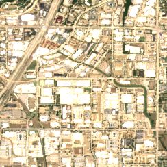 Digital Realty DFW29 site on 2018-07-31, Sentinel-2 satellite true color