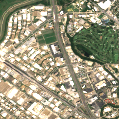 Digital Realty DFW36 site on 2018-08-25, Sentinel-2 satellite true color