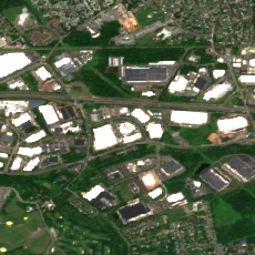 Digital Realty EWR11 site on 2022-06-06, Sentinel-2 satellite true color
