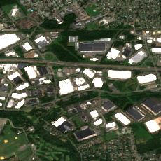 Digital Realty EWR11 site on 2024-09-03, Sentinel-2 satellite true color