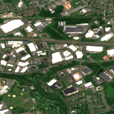 Digital Realty EWR12 site on 2022-06-06, Sentinel-2 satellite true color