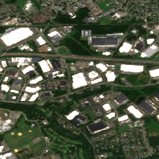 Digital Realty EWR12 site on 2024-09-03, Sentinel-2 satellite true color