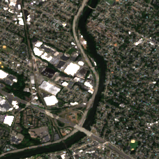Digital Realty EWR21 site on 2022-09-02, Sentinel-2 satellite true color