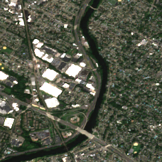 Digital Realty EWR21 site on 2024-09-03, Sentinel-2 satellite true color