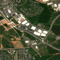 Digital Realty IAD12 site on 2018-05-24, Sentinel-2 satellite true color