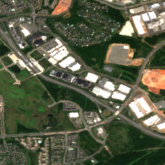 Digital Realty IAD12 site on 2022-08-13, Sentinel-2 satellite true color