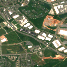Digital Realty IAD12 site on 2025-06-03, Sentinel-2 satellite true color