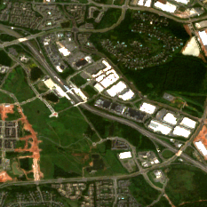 Digital Realty IAD14 site on 2020-09-15, Sentinel-2 satellite true color