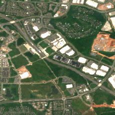 Digital Realty IAD14 site on 2025-06-03, Sentinel-2 satellite true color