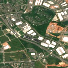 Digital Realty IAD24 site on 2025-06-03, Sentinel-2 satellite true color