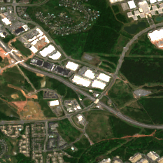 Digital Realty IAD35 site on 2018-05-24, Sentinel-2 satellite true color