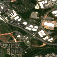 Digital Realty IAD35 site on 2024-09-09, Sentinel-2 satellite true color