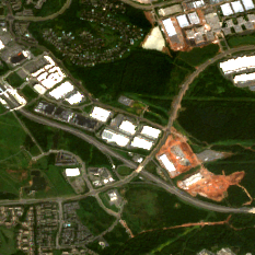 Digital Realty IAD36 site on 2020-09-15, Sentinel-2 satellite true color