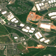 Digital Realty IAD36 site on 2025-06-03, Sentinel-2 satellite true color