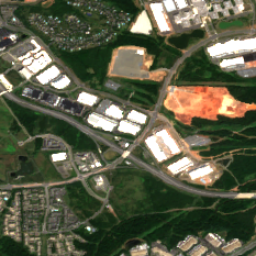 Digital Realty IAD37 site on 2022-08-13, Sentinel-2 satellite true color
