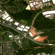 Digital Realty IAD38 site on 2020-09-15, Sentinel-2 satellite true color
