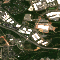 Digital Realty IAD38 site on 2024-09-09, Sentinel-2 satellite true color