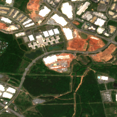 Digital Realty IAD39 site on 2018-05-24, Sentinel-2 satellite true color