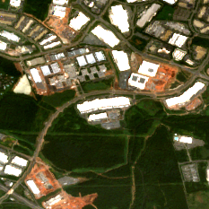 Digital Realty IAD39 site on 2020-09-15, Sentinel-2 satellite true color