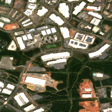 Digital Realty IAD39 site on 2024-09-09, Sentinel-2 satellite true color
