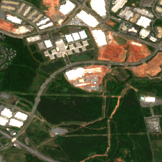 Digital Realty IAD40 site on 2018-05-24, Sentinel-2 satellite true color